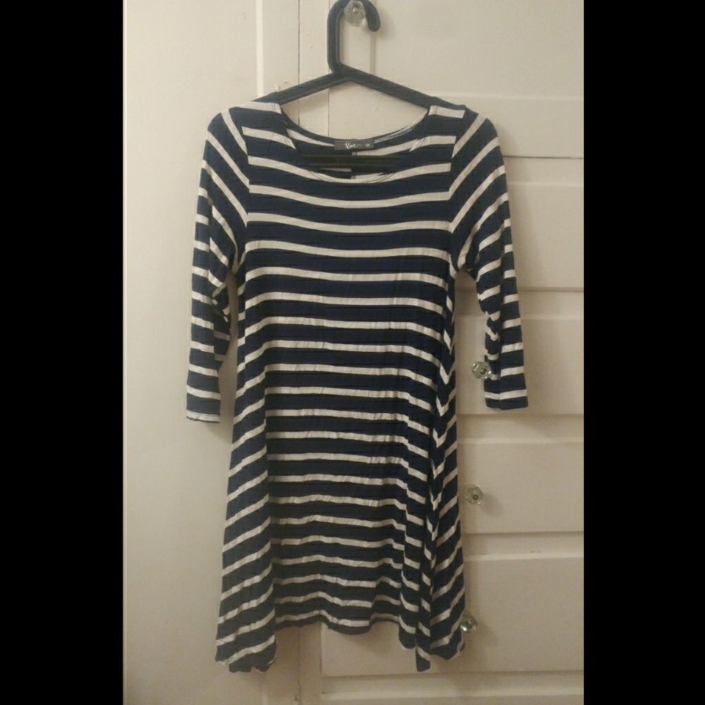 Long Sleeve Striped Dress